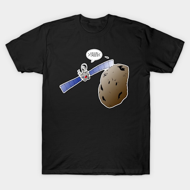 The Rosetta Satellite moves closer... T-Shirt by rob_white_2000